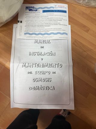 Ósmosis Inversa Kemflo 4000 a estrenar