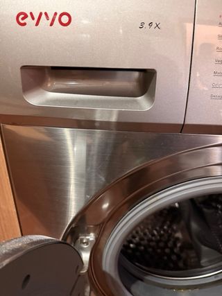 Lavadora EVVO Inox 9kg