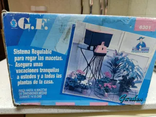 Sistema de riego para macetas