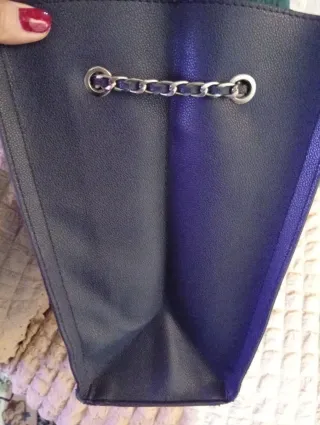 Borsa Gian Marco Venturi blu trapuntata