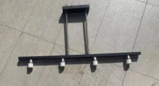 LÁMPARA DE TECHO DE 4 FOCOS