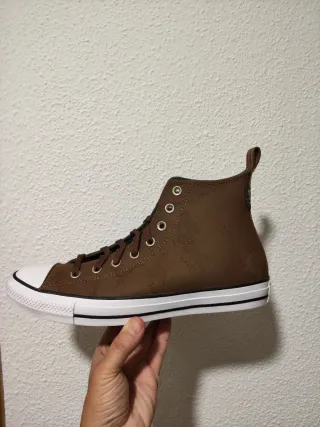 T44 Converse botas All Star Marrones cuero