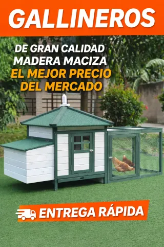 Gallineros de madera maciza