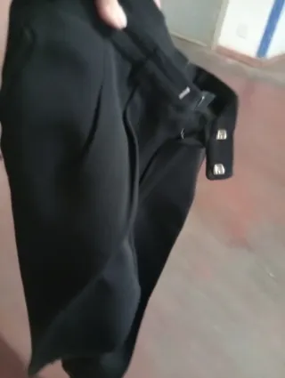 Pantaloni sci neri vintage