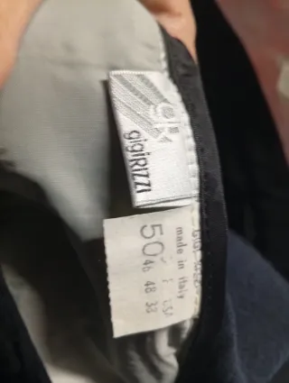 Pantaloni sci neri vintage