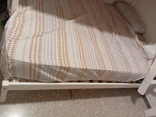 Litera matrimonial + individual madera