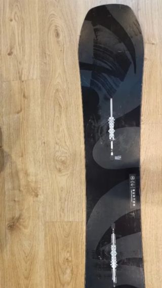 Snowboard Burton family tree hometown hero 156