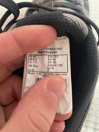 Botas de montaña Quechua Talla 40