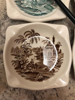 Cenicero La Cartuja Sevilla Marrón