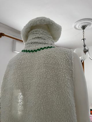 Traje Pastorcillo Blanco y Verde Talla Única