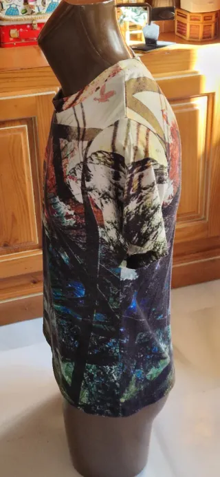 Camiseta Hombre Diseño Abstracto