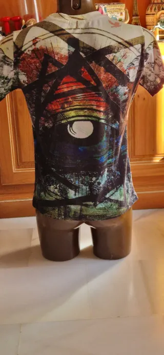 Camiseta Hombre Diseño Abstracto