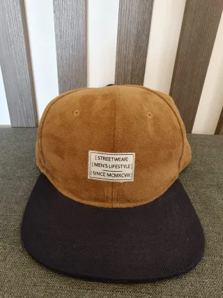 Gorra para hombre Marrón y Negra