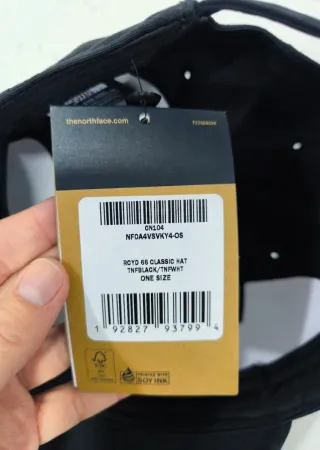 The North Face Negra Clásica