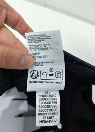 The North Face Negra Clásica