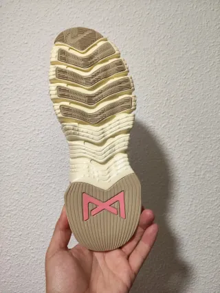 T42 Nike Free Metcom 5 blancas/ Beige