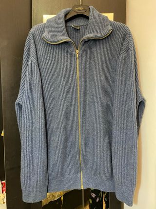 Chaqueta Maurice azul estilo vintage