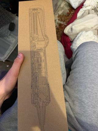 Dyson Airstrait Plancha Secador Dorado/Plateado