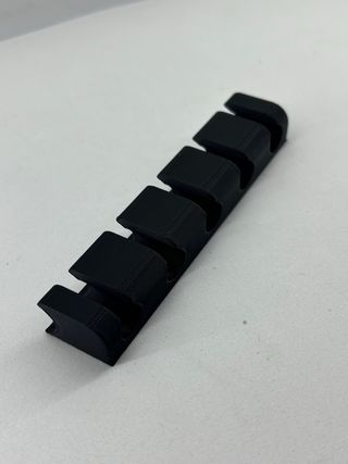 Organizador de cabos USB preto