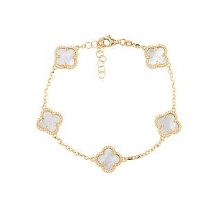 pulsera oro 18k con piedra