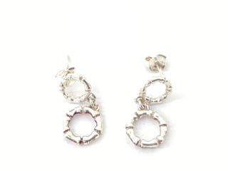 pendientes plata 925mm