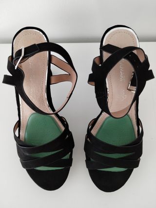 Sandalia Mariamare Negra Talla 35