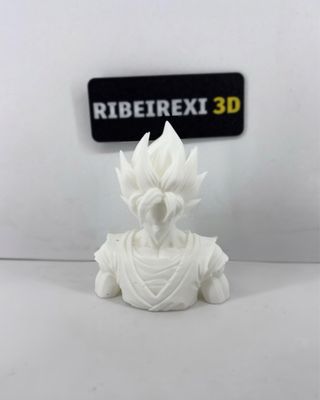 Estátua Goku 3D
