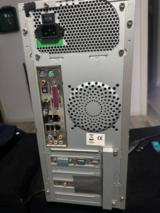 Ordenador + Pantalla 17 Negro/Azul