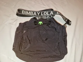 Bolso bandolera BIMBA Y LOLA negro/morado