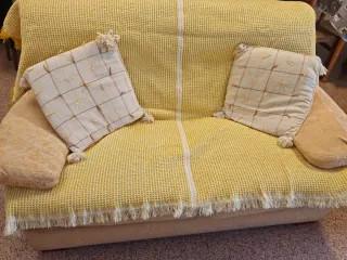 Sofá Cama 2 Plazas Tela y sofá cama