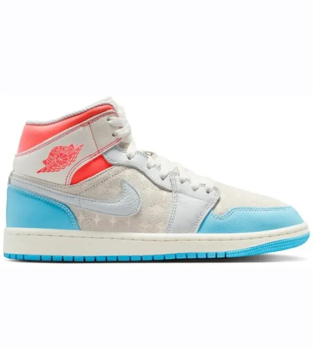 Zapatilla Nike Air Jordan Retro 1 Mid "Blue Chill"