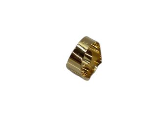 sello oro 18k con piedra