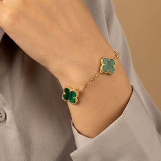 pulsera oro 18k con piedra
