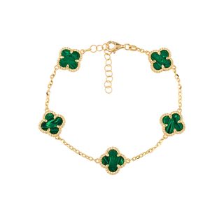 pulsera oro 18k con piedra