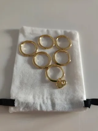 Anillo Unode50 Dorado oro Charm Candado