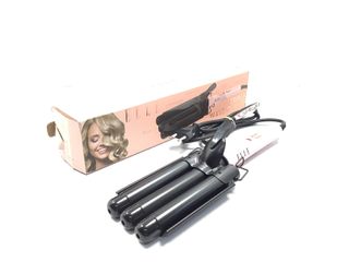 rizador pelo elle triple wave curler