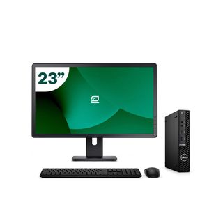 Pack Dell 5090 Micro i5 11500T 16GB SSD 512GB + LCD 23" + Tecl y Ratón Inalámbrico + WiFi