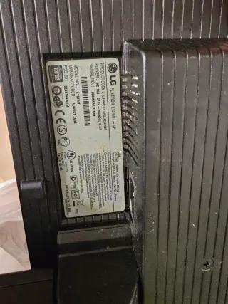 Monitor LG Flatron Wide Plata