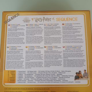 NUEVO! HARRY POTTER. Sequence. Juego de Mesa