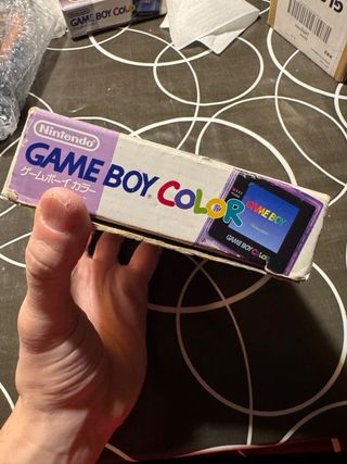Nintendo Game Boy Color Morado transparente