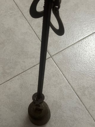 Báscula romana antigua