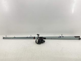 caña de pescar simple symbios sensitive tip 4.20m 100-200gr + carrete bauxit 100 sw700