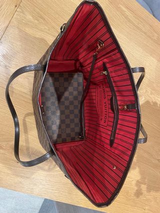 Bolso Tote Neverfull MM Cherry Louis Vuitton