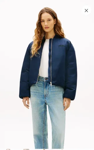 Cazadora Bomber Tommy Hilfiger Azul Talla M