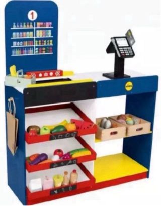 Supermercado Juguete Madera Lidl Niños