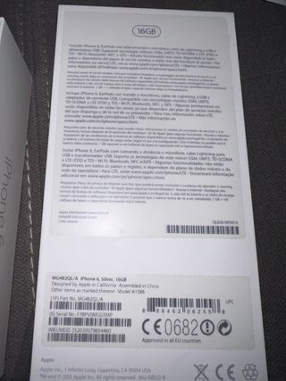 iPhone 6 16GB Blanco