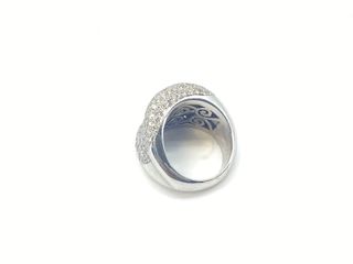 anillo oro 18k con piedra con diamante