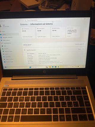 HP ProBook 440 G7 Argento