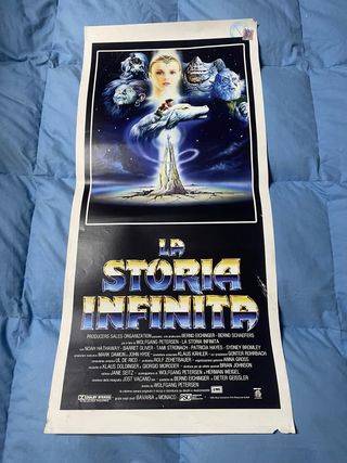 La Storia Infinita Locandina Vintage Film