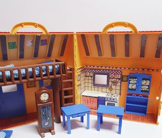 Casa de las Tres Mellizas Juguete Antigua